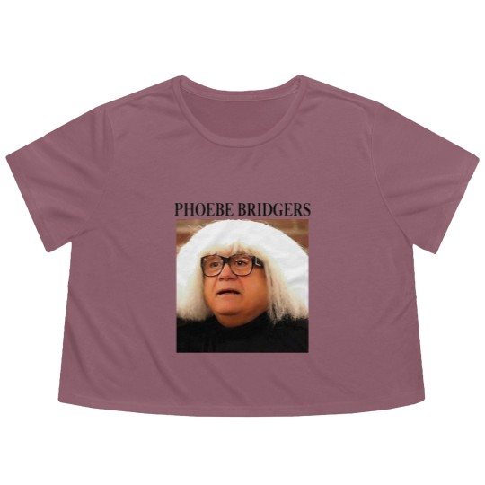 Discover Danny Devito Phoebe Bridgers Flowy Cropped Tees, Pheobe Bridgers Danny Devito Flowy Cropped Tees