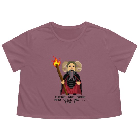Discover Tim the Enchanter - Monty Python and the Holy Pixe Flowy Cropped Tees