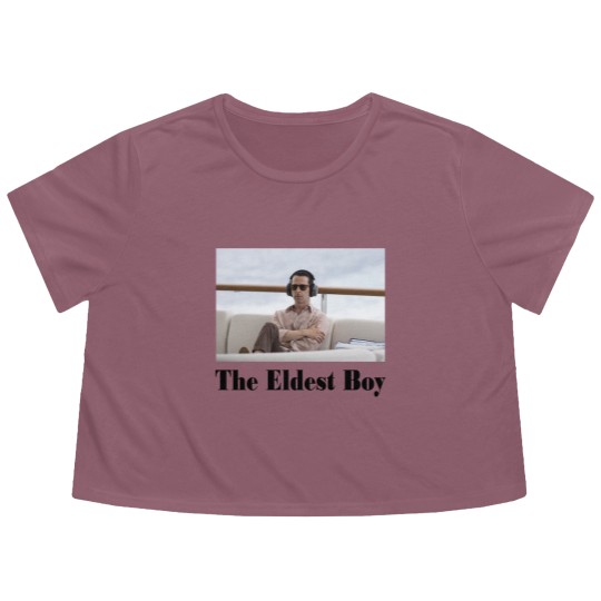Discover Kendall Roy The Eldest Boy Flowy Cropped Tees, The Eldest Boy Flowy Cropped Tees, Kendall Roy - Succession Flowy Cropped Tees
