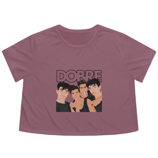Discover Team dobre brothers Flowy Cropped Tees