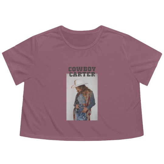 Discover Beyonce Cowboy Carter Act ii Beyince Flowy Cropped Tees Unisex Cotton Ringer Flowy Cropped Tees