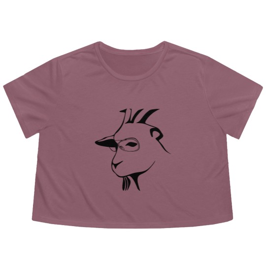 Discover goat - Goat - Flowy Cropped Tees