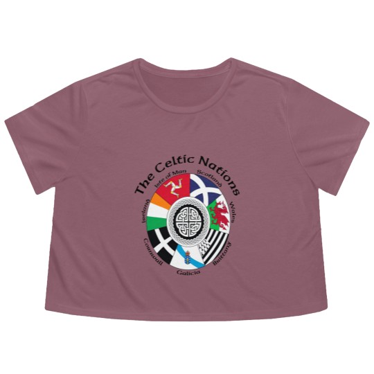 Discover The Celtic Nations Flowy Cropped Tees