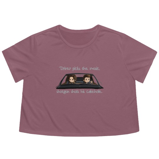 Discover SHOTGUN SHUTS HIS CAKEHOLE Flowy Cropped Tees