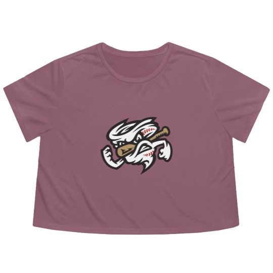 Discover Omaha Storm Chasers Sport Club 1 Art Flowy Cropped Tees