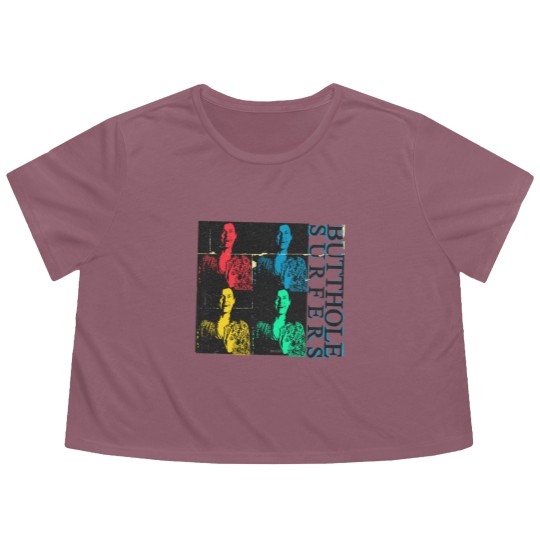Discover butthole surfers Flowy Cropped Tees
