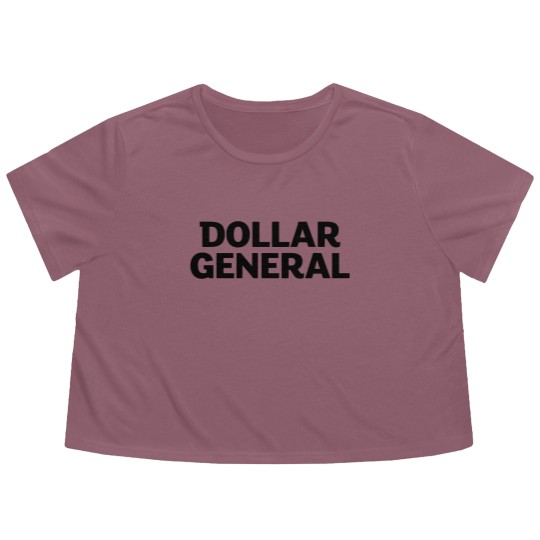 Discover Dollar General Flowy Cropped Tees
