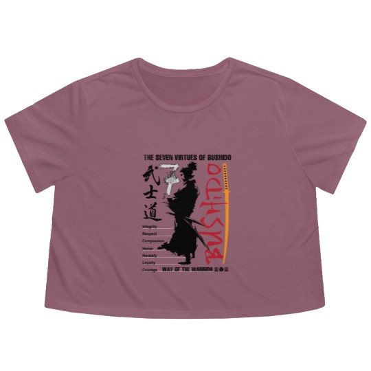 Discover Bushido 1 Flowy Cropped Tees