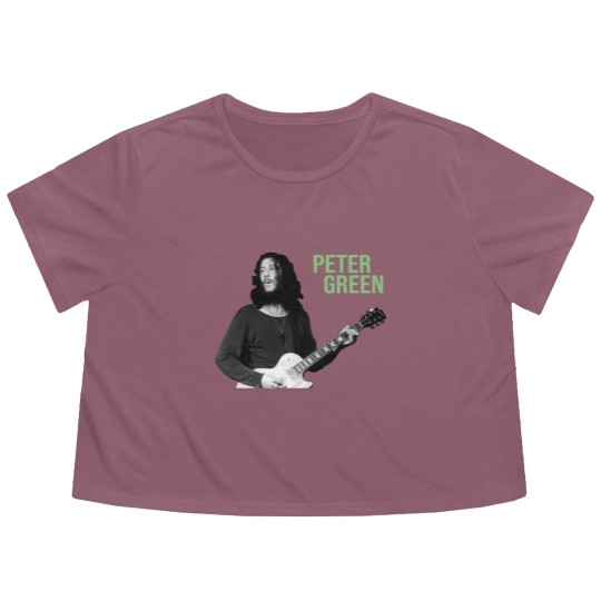 Discover Peter Green Flowy Cropped Tees