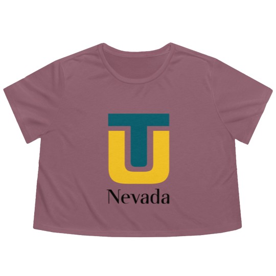 Discover Touro University Nevada Studies Logo Flowy Cropped Tees