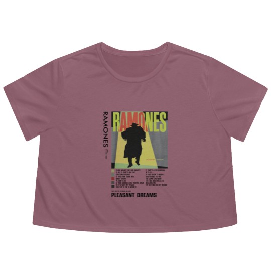 Discover Ramones Pleasant Dreams Flowy Cropped Tees
