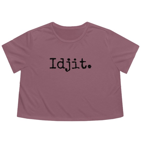 Discover Idjit Supernatural Flowy Cropped Tees Flowy Cropped Tees