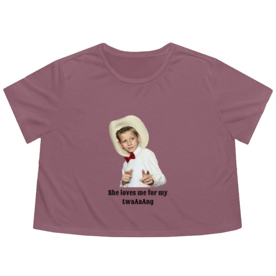 Discover Mason Ramsey Twaaaang Flowy Cropped Tees