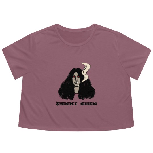 Discover Shinki Chen Flowy Cropped Tees