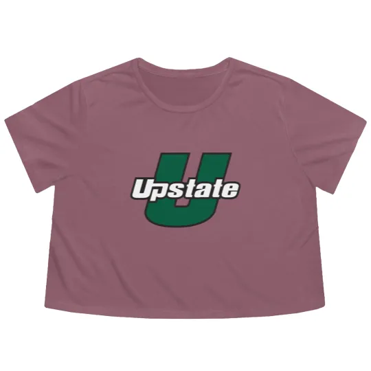 Discover University of South Carolina Upstate (USC Upstate) Spartans Flowy Cropped Tees