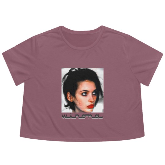 Discover Winona Ryder // Retro 90s Fan Art - Winona Ryder - Flowy Cropped Tees