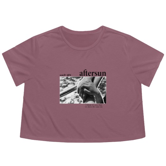 Discover Aftersun Hands Flowy Cropped Tees