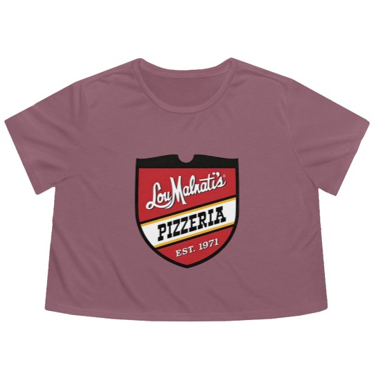 Discover Lou Malnati_s Pizza Flowy Cropped Tees