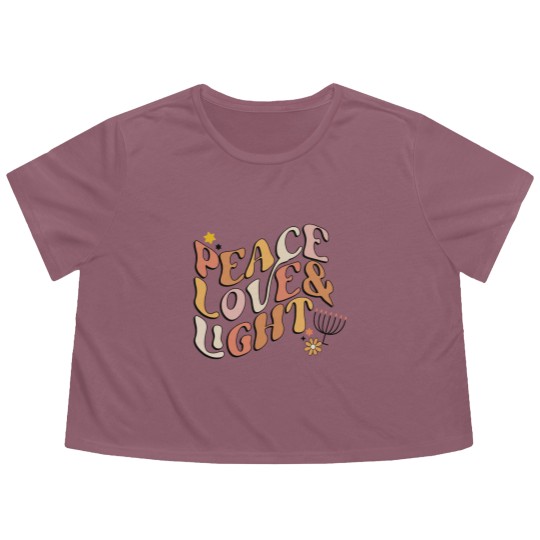 Discover Hanukkah Flowy Cropped Tees Happy Hannukah Flowy Cropped Tees