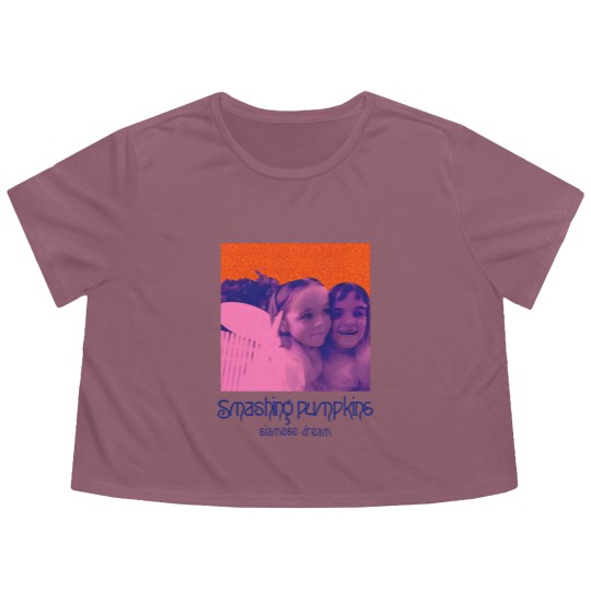 Discover SMASHING PUMPKINS Siamese Dream Band Flowy Cropped Tees
