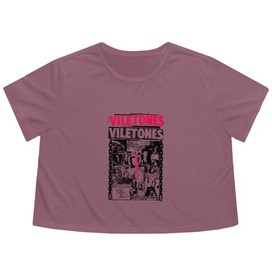Discover Viletones Flowy Cropped Tees Vintage Flowy Cropped Tees