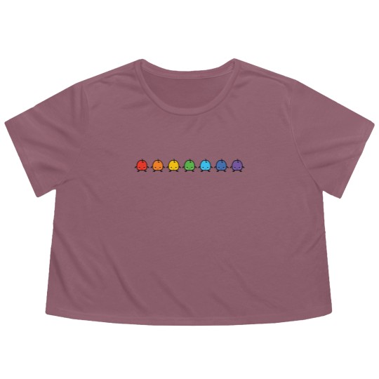 Discover Rainbow Junimo Stardew Valley - Stardew Valley - Flowy Cropped Tees