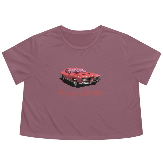 Discover Beckys So Hot Car Flowy Cropped Tees