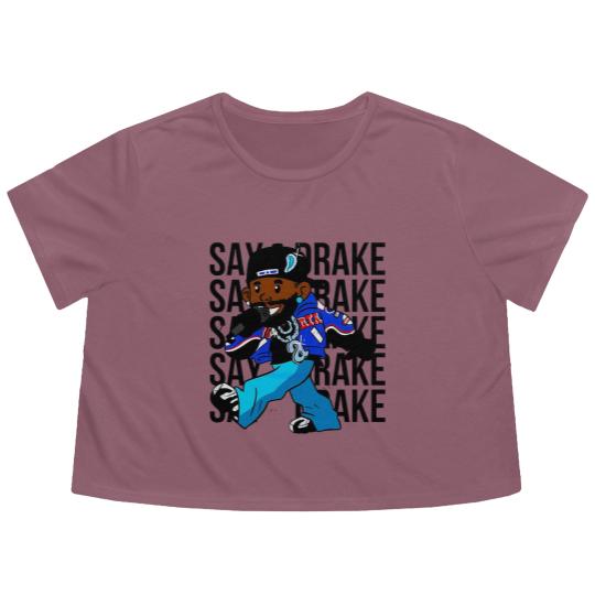 Discover Hip-Hop Feud 2025 – Kendrick Lamar x Drake Animated Flowy Cropped Tees