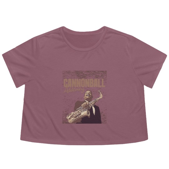Discover Cannonball Adderley Flowy Cropped Tees