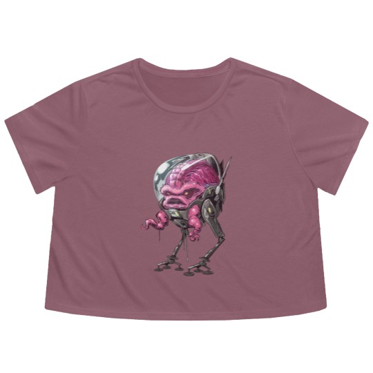 Discover TMNT Krang 2 Flowy Cropped Tees