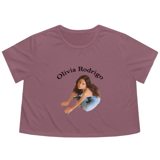 Discover Olivia Rodrigo - Olivia Rodrigo Flowy Cropped Tees