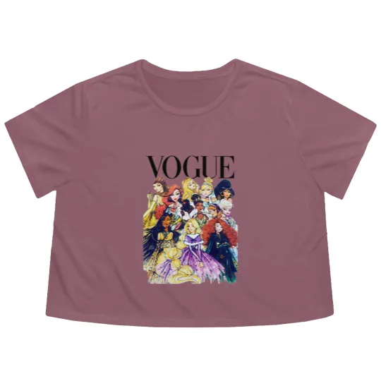 Discover RARE! Princess Flowy Cropped Tees