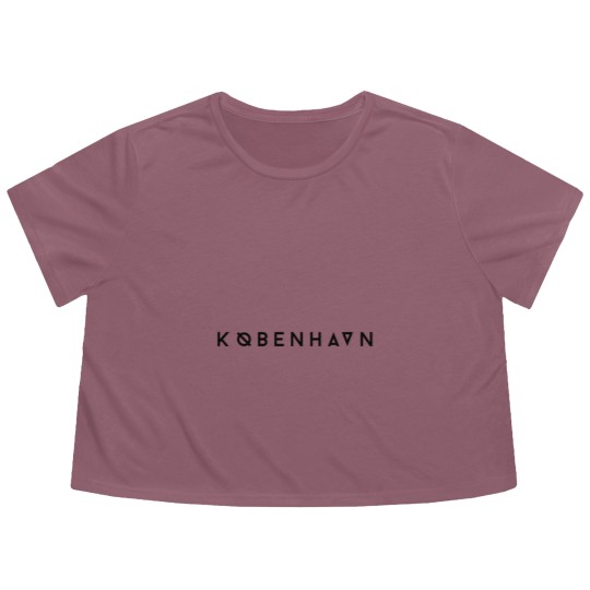 Discover Kobenhavn Copenhagen Denmark Flowy Cropped Tees