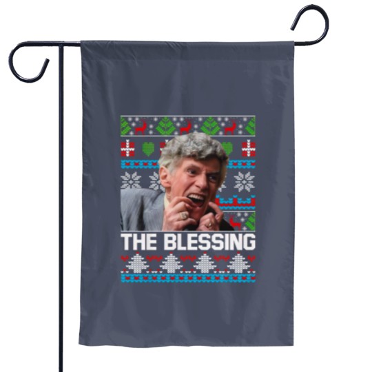 Discover The Blessing Garden Flags, Uncle Lewis Xmas Vacation Garden Flags