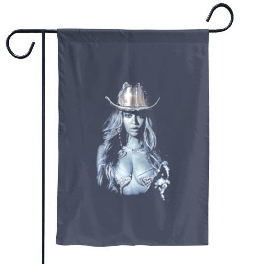Discover Beyonc Renaissance World Tour 2023 Merch Disco Cowboy Hat Garden Flags