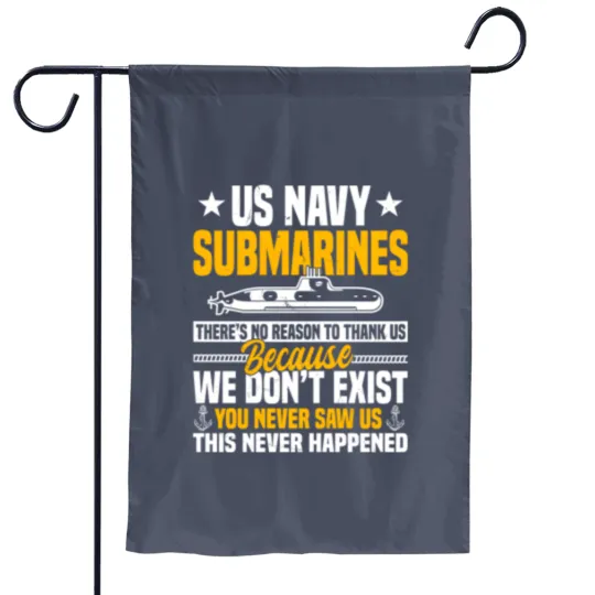 Discover Navy Submarine Gift Garden Flags
