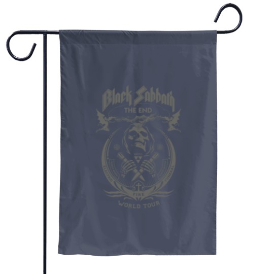 Discover Black Sabbath The End Mushroom Cloud Garden Flags A Rock Off