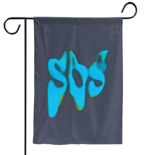 Discover S.Z.A SOS Text Garden Flag