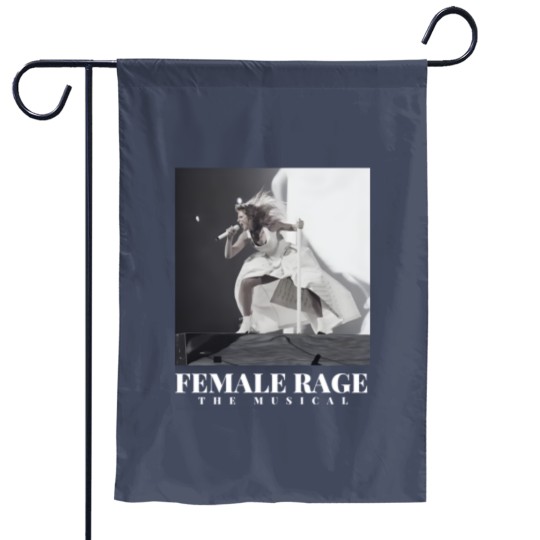 Discover Female Rage The Musical Garden Flags | TTPD The Eras Tour