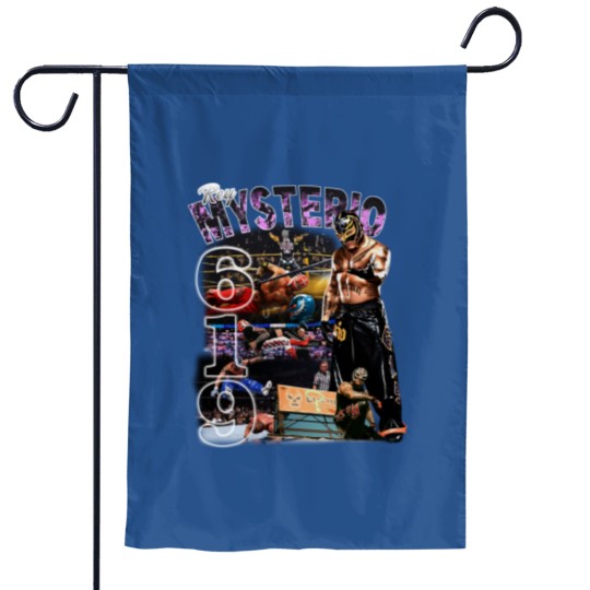 Discover Vintage Bootleg Style Rey Mysterio Garden Flags, Rey Mysterio Wrestling Garden Flags