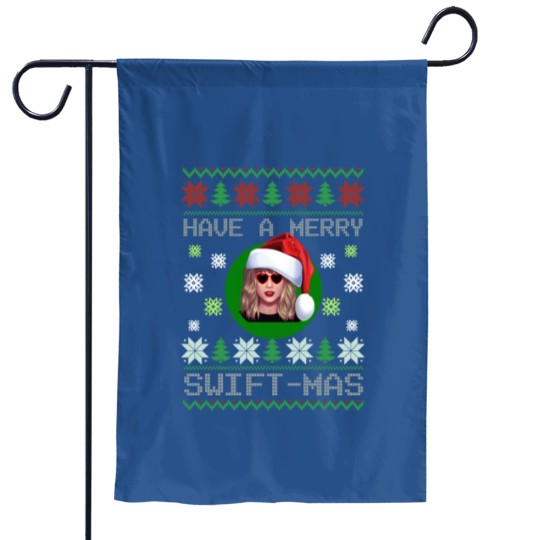 Discover Have A Merry Swiftmas, Ugly Merry Swiftmas Sweater, Funny Christmas Garden Flags
