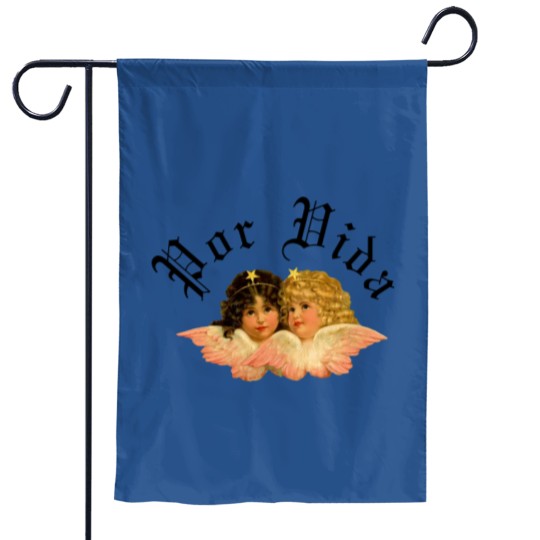 Discover Por Vida Inspired Graphic  Garden Flags, Kali Uchis New Tour Merch, Concert Garden Flags