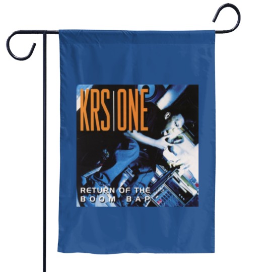 Discover KRS One The Return of the Boom BAP Garden Flags