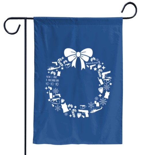 Discover Die Hard Christmas Wreath Pattern - Die Hard - Garden Flags