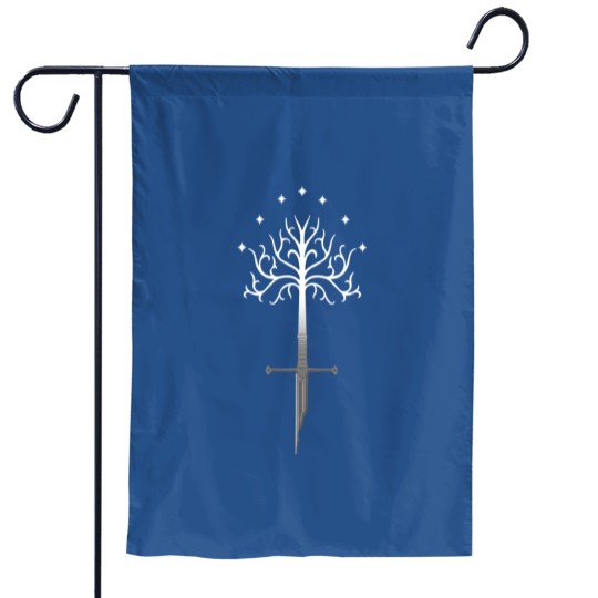 Discover White tree of Gondor Shards of Narsil  | Essential Garden Flags