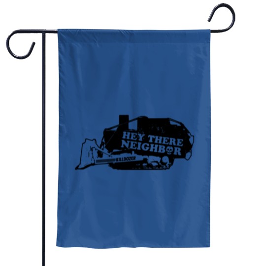 Discover Killdozer Garden Flag - Anti-Government Tread on Them Design