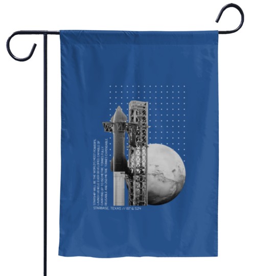 Discover SpaceX Starship Garden Flags Orbital Launch  | SpaceX Garden Flags