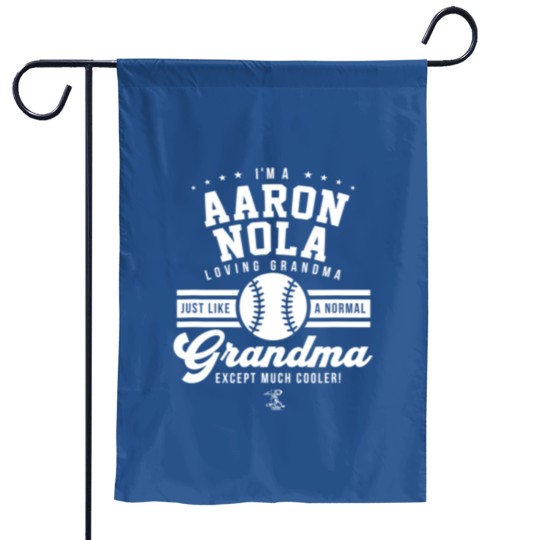 Discover Aaron Nola Im a Loving Grandma Gameday Garden Flags