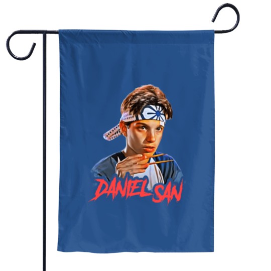 Discover DANIEL SAN - KARATE KID Garden Flags