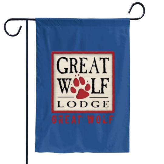 Discover Great Wolf Lodge Logo Essential Garden Flags